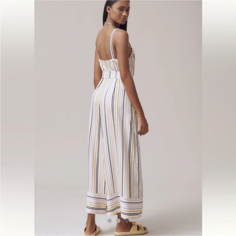 Maeve Multicolor Striped Jumpsuit - Picture 3 of 3